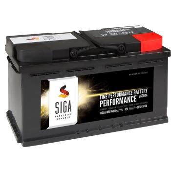 SIGA Performance Autobatterie 100Ah 12V (+Pol Rechts)